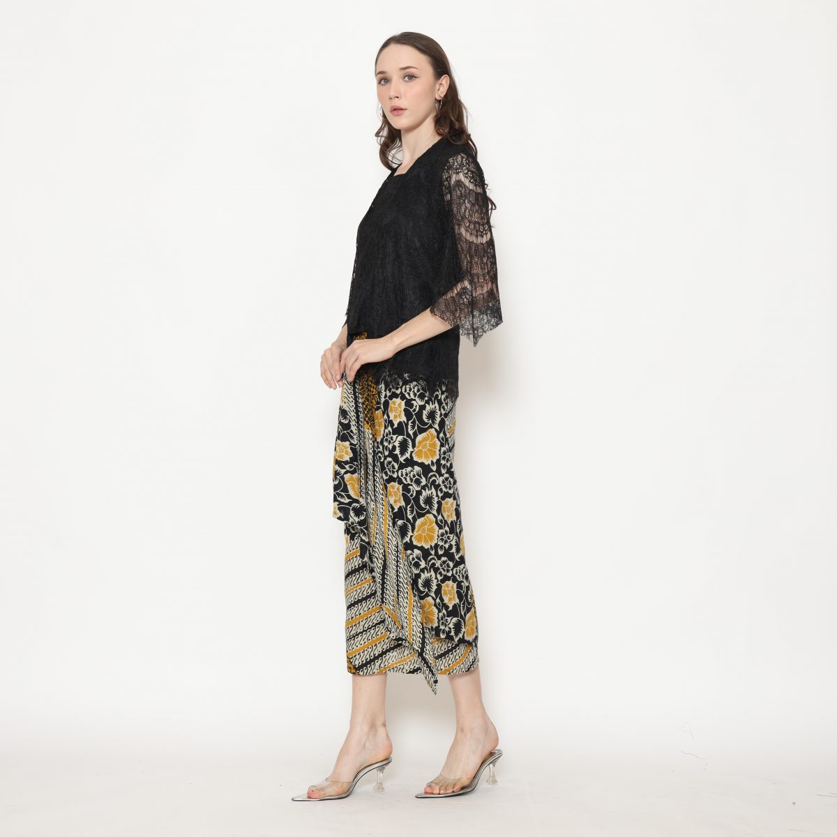 Amandara Skirt Black Mustard - Image 3