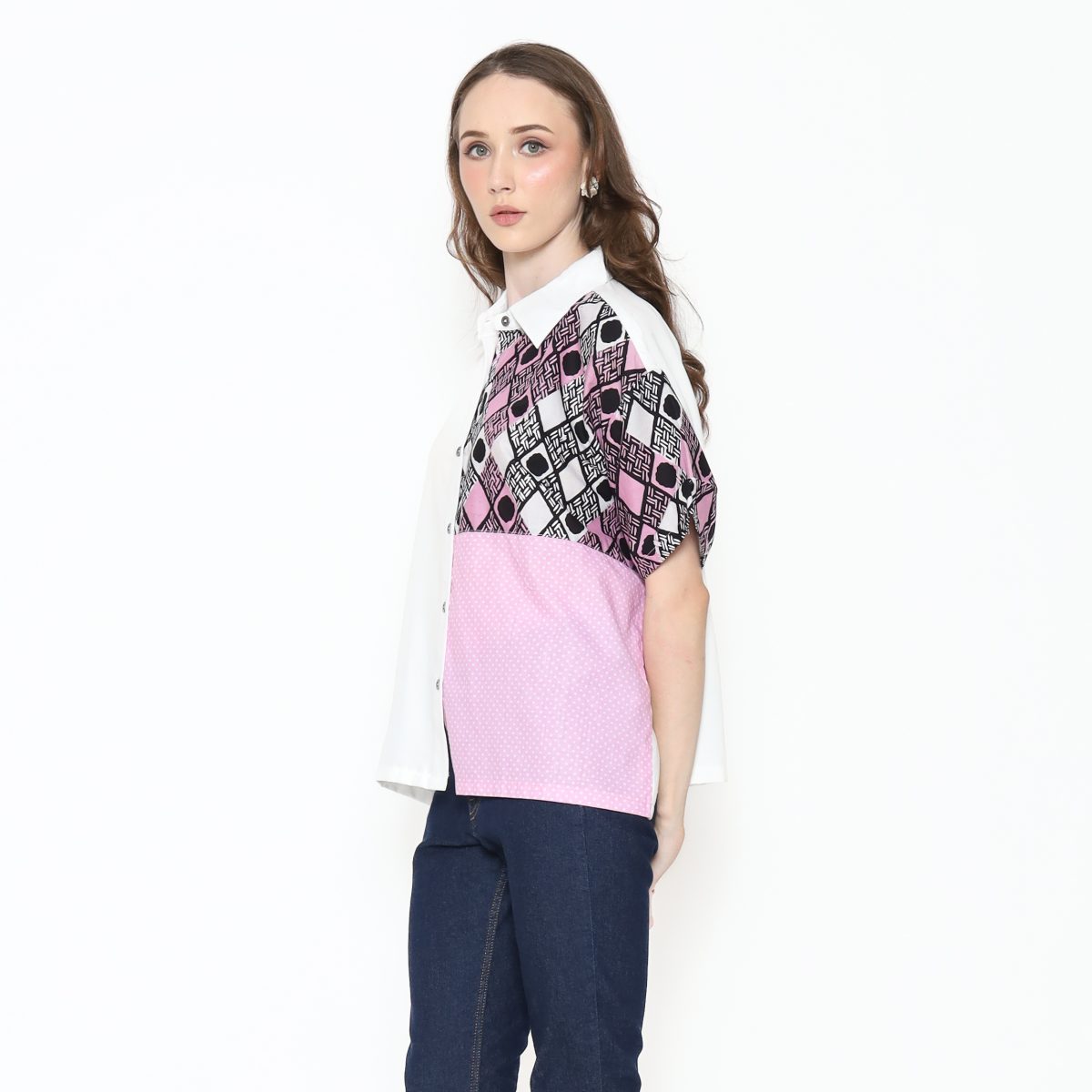 Dina Shirt Purple - Image 3
