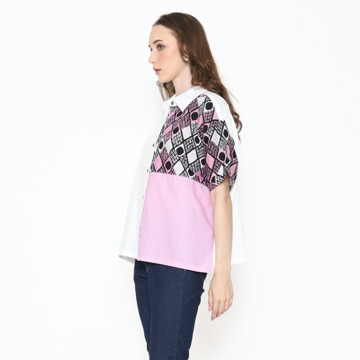 Dina Shirt Purple - Image 4