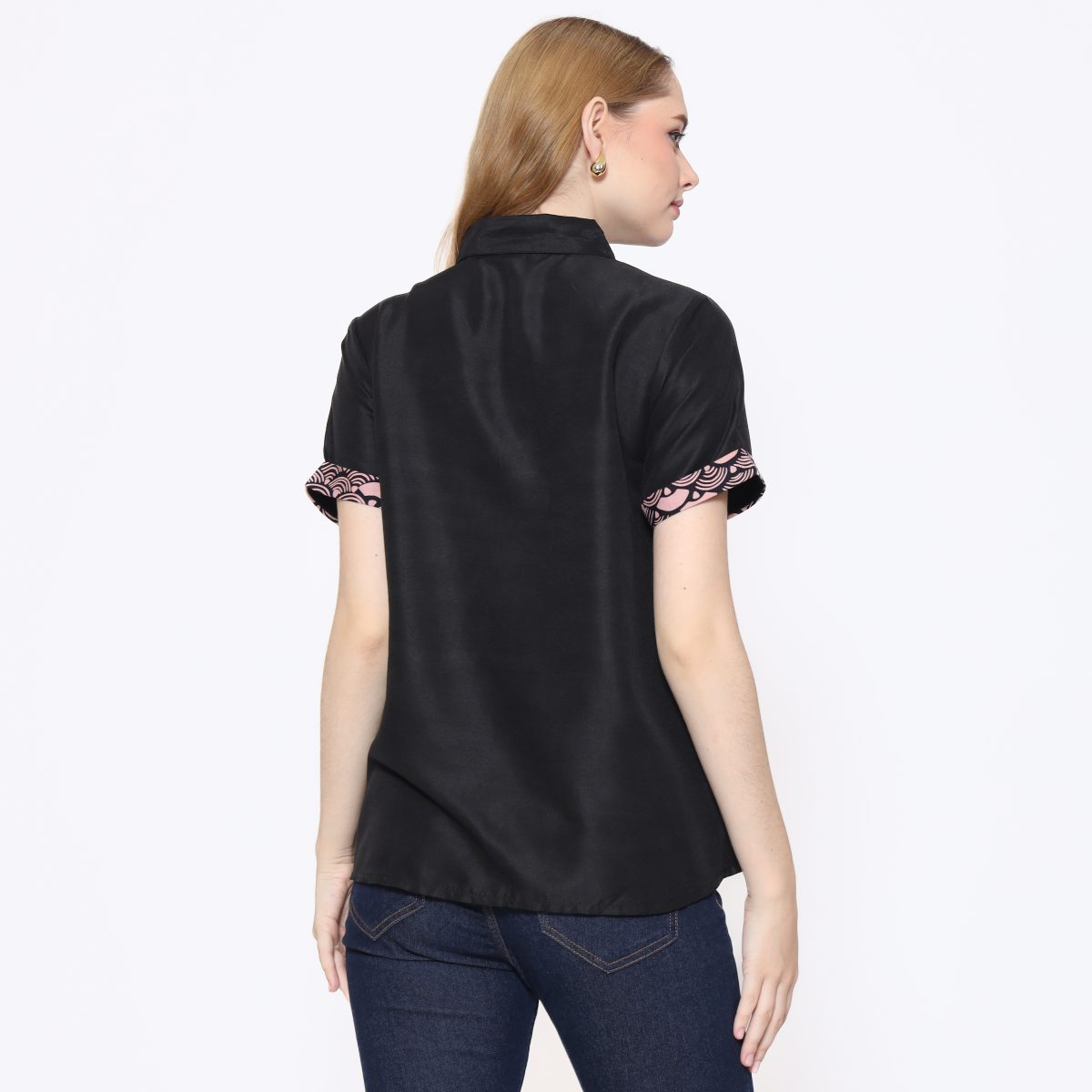 Khristie Shirt Black Pink - Image 5