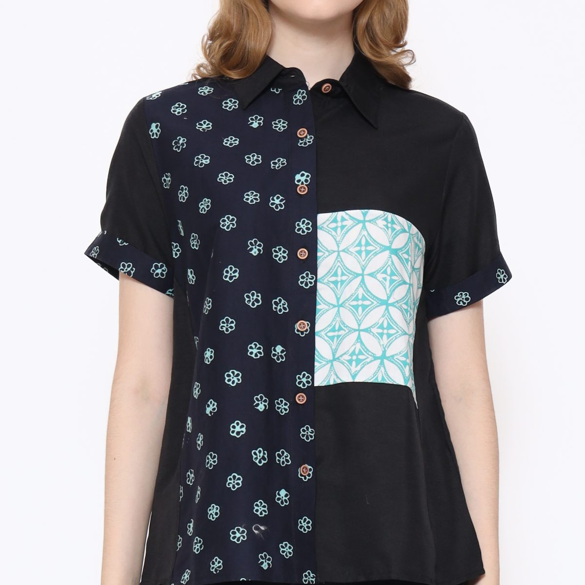Khristie Shirt Black Tosca - Image 2