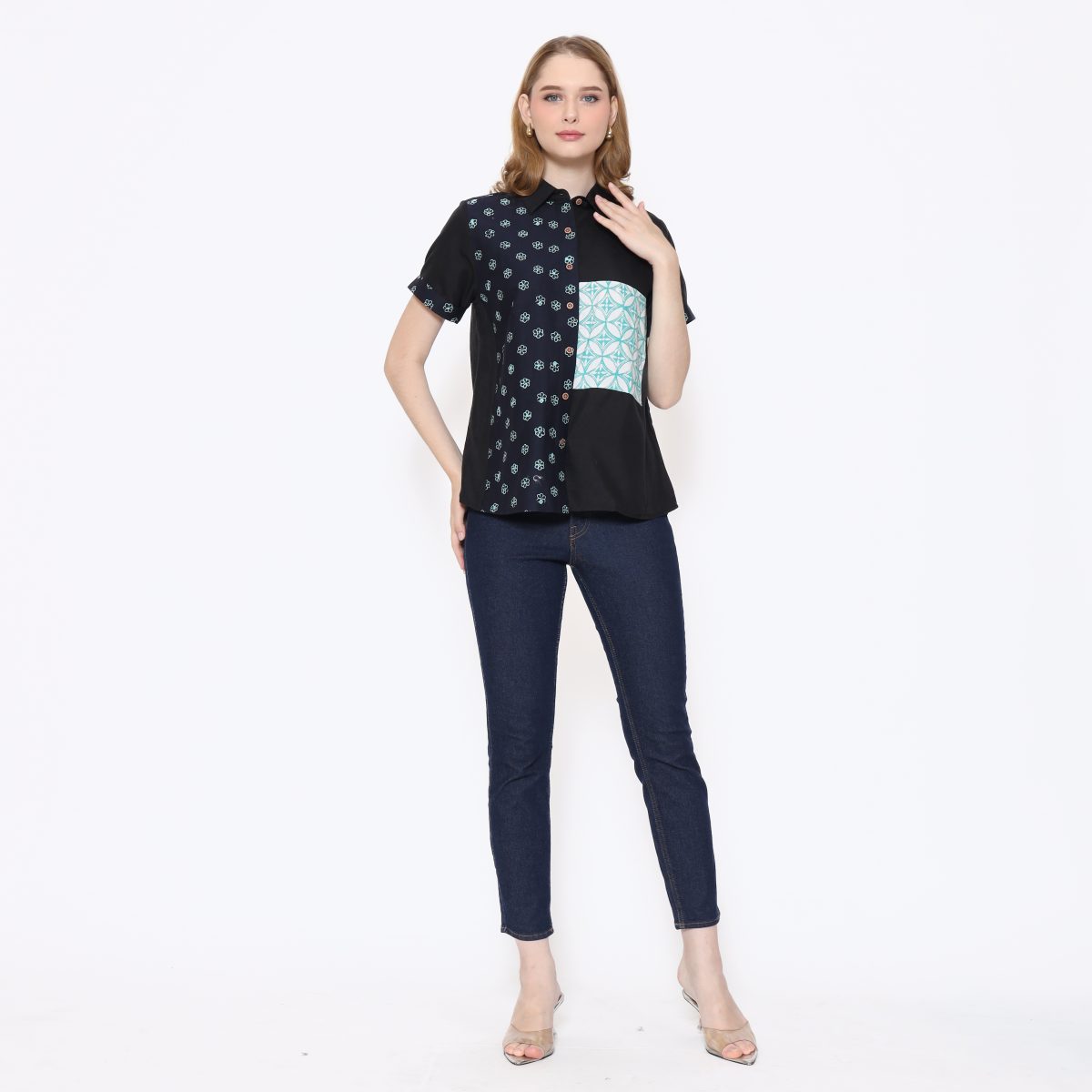 Khristie Shirt Black Tosca - Image 6
