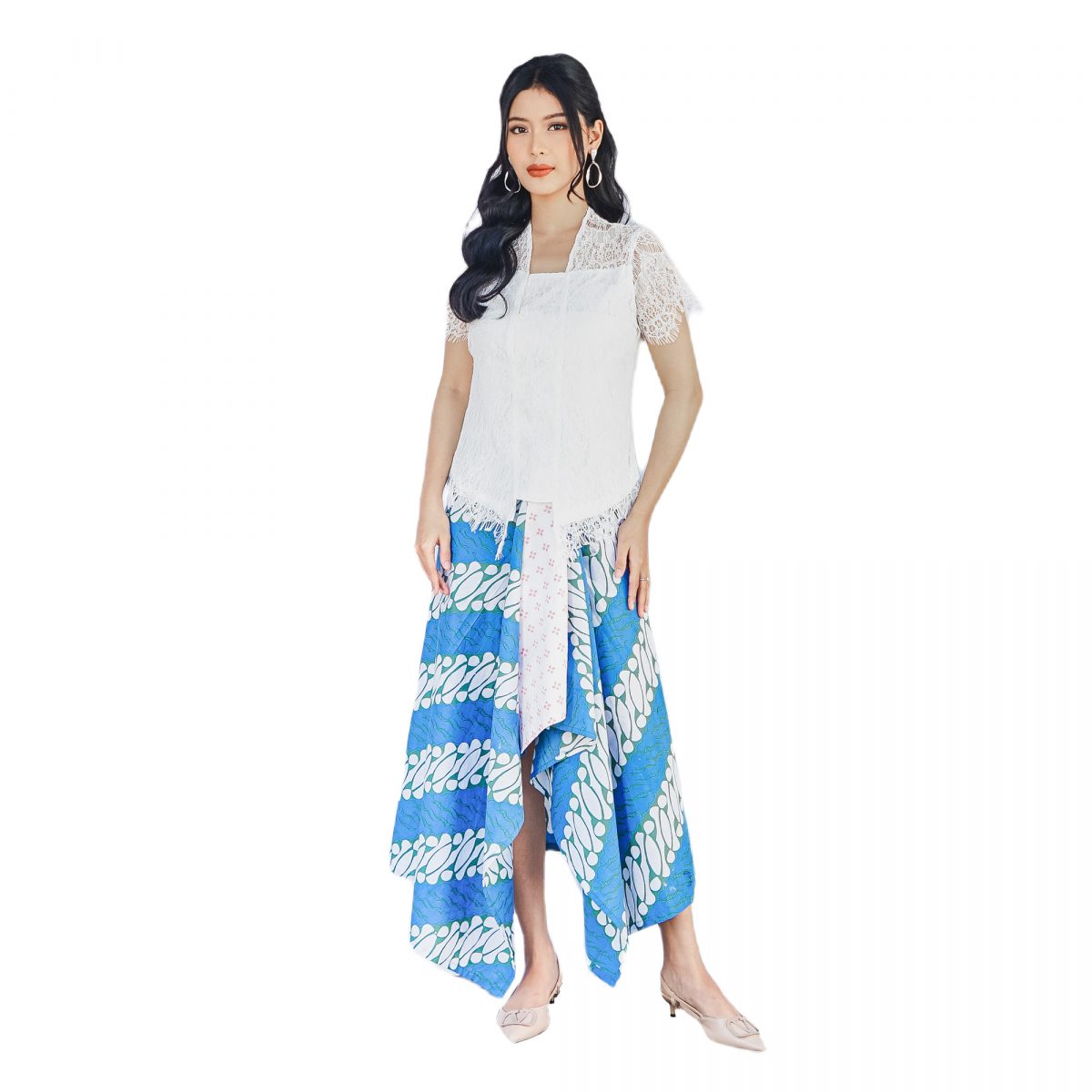 Merapi Skirt Parang Blue - Image 6
