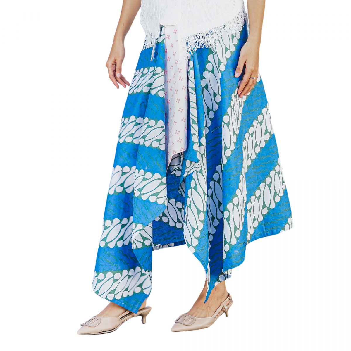 Merapi Skirt Parang Blue - Image 4