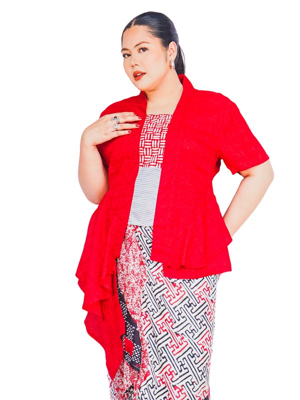 Narami Blouse Red