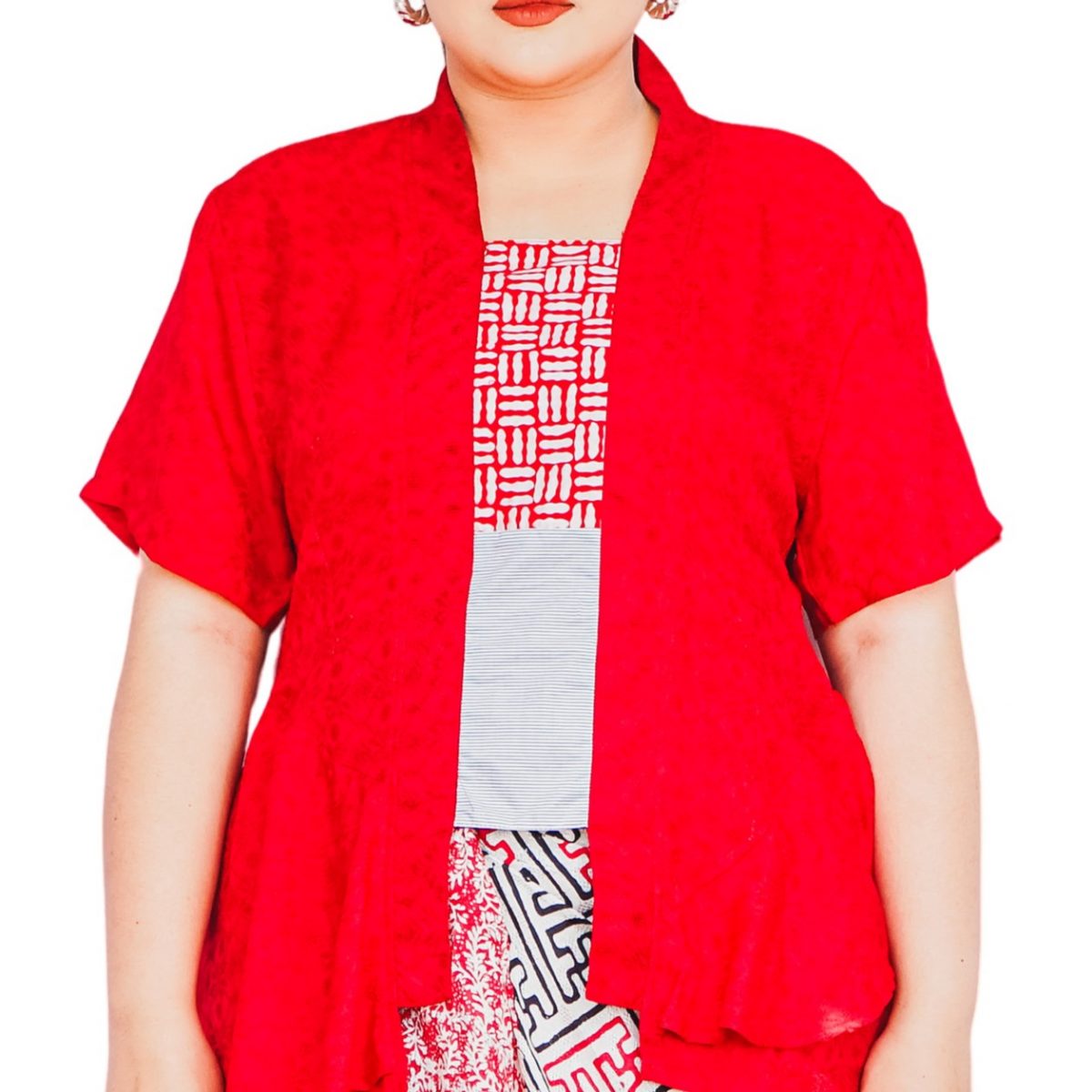 Narami Blouse Red - Image 2