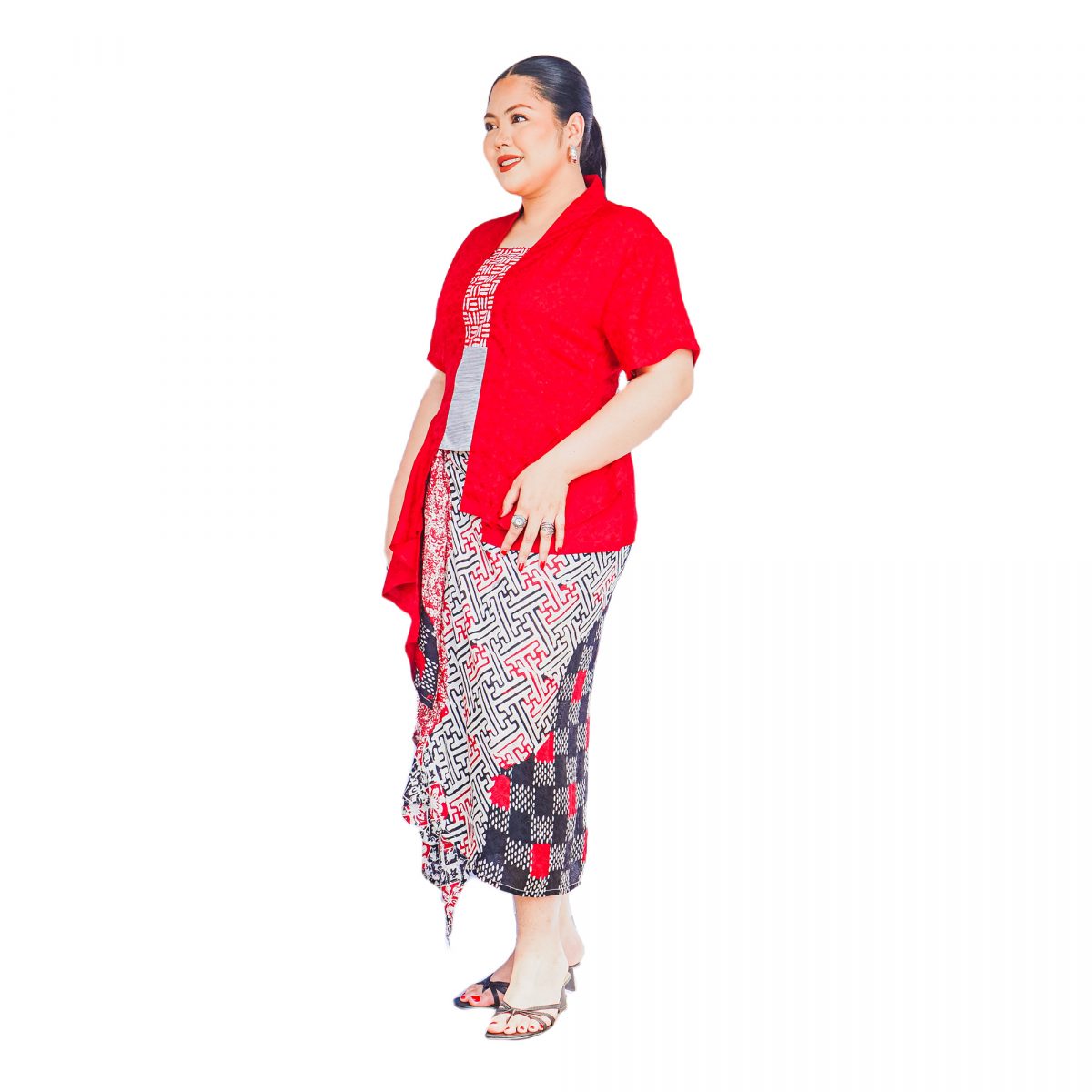 Narami Blouse Red - Image 4