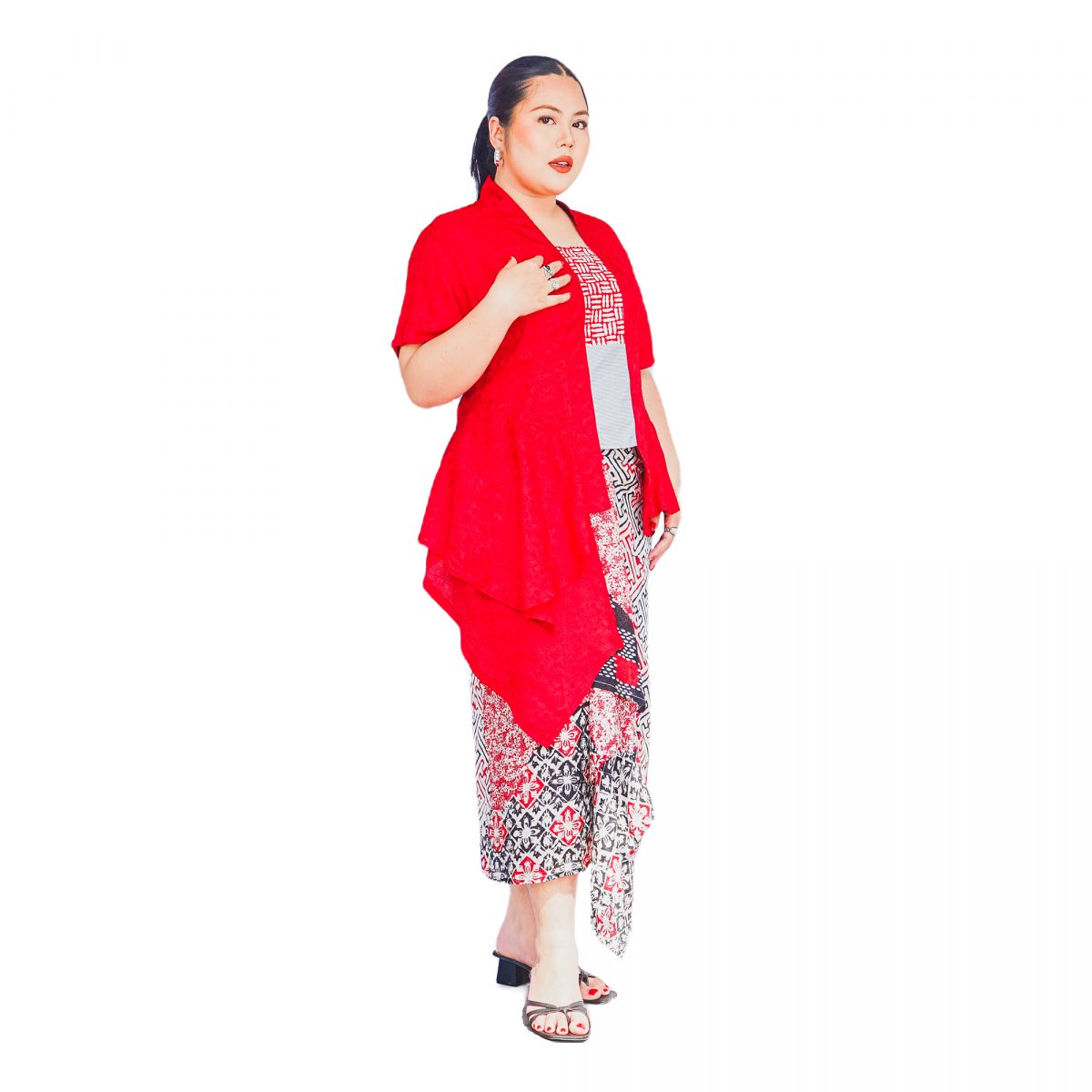 Narami Blouse Red - Image 3