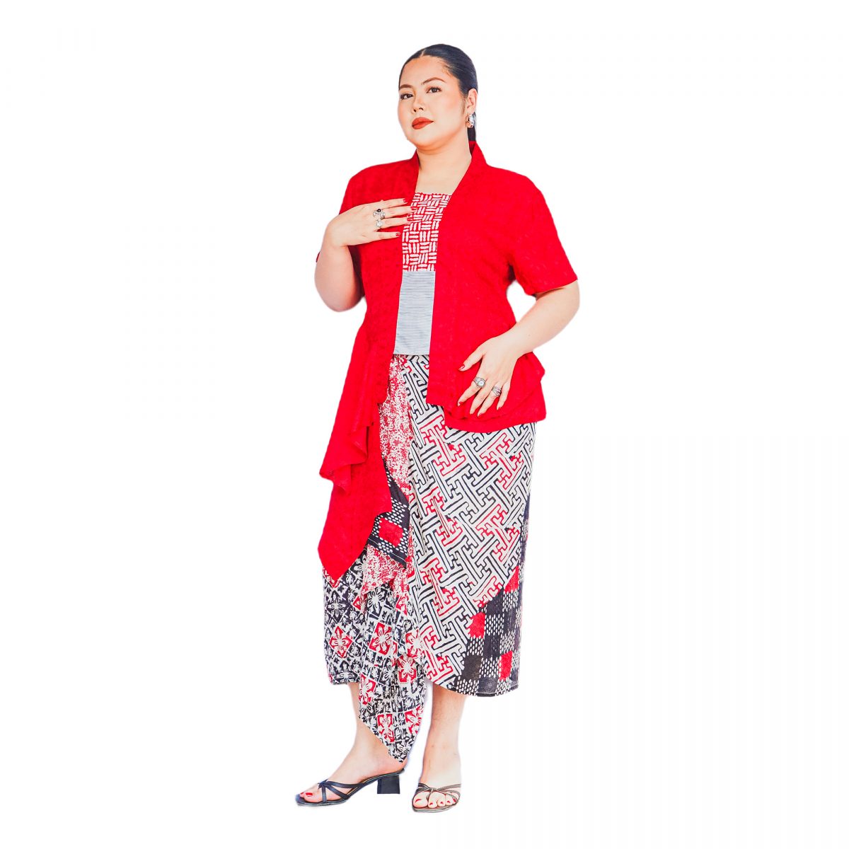 Narami Blouse Red - Image 6