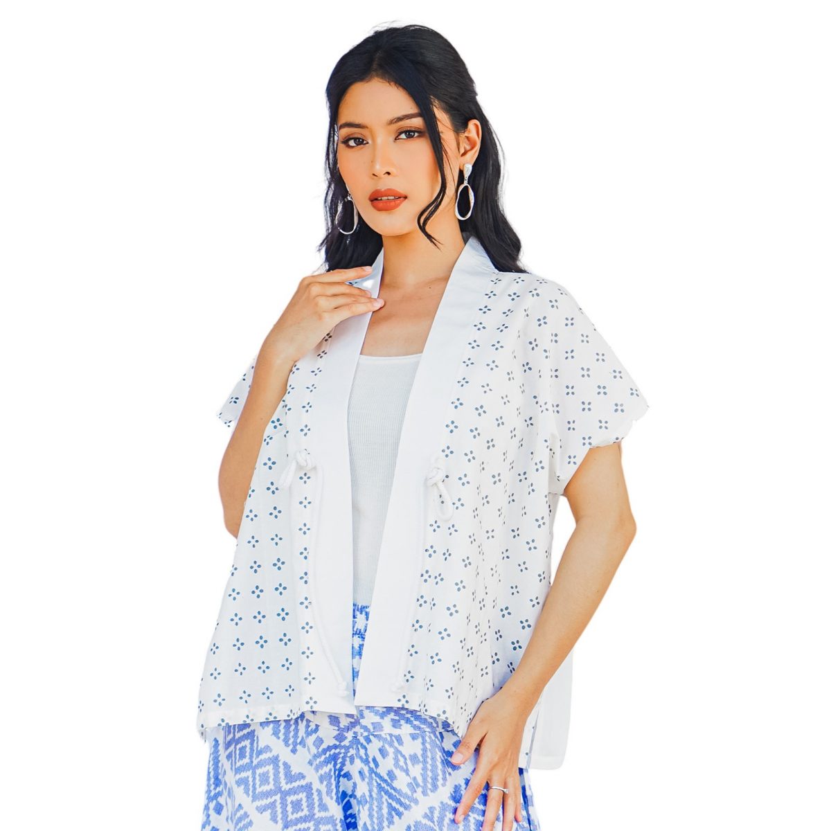 Everly Blazer Cream