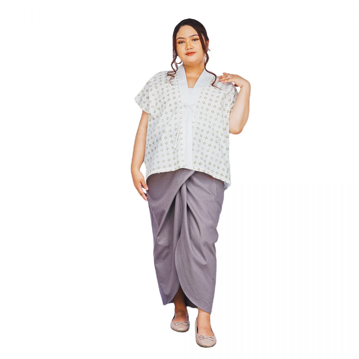 Everly Blazer Cream Olive - Image 6