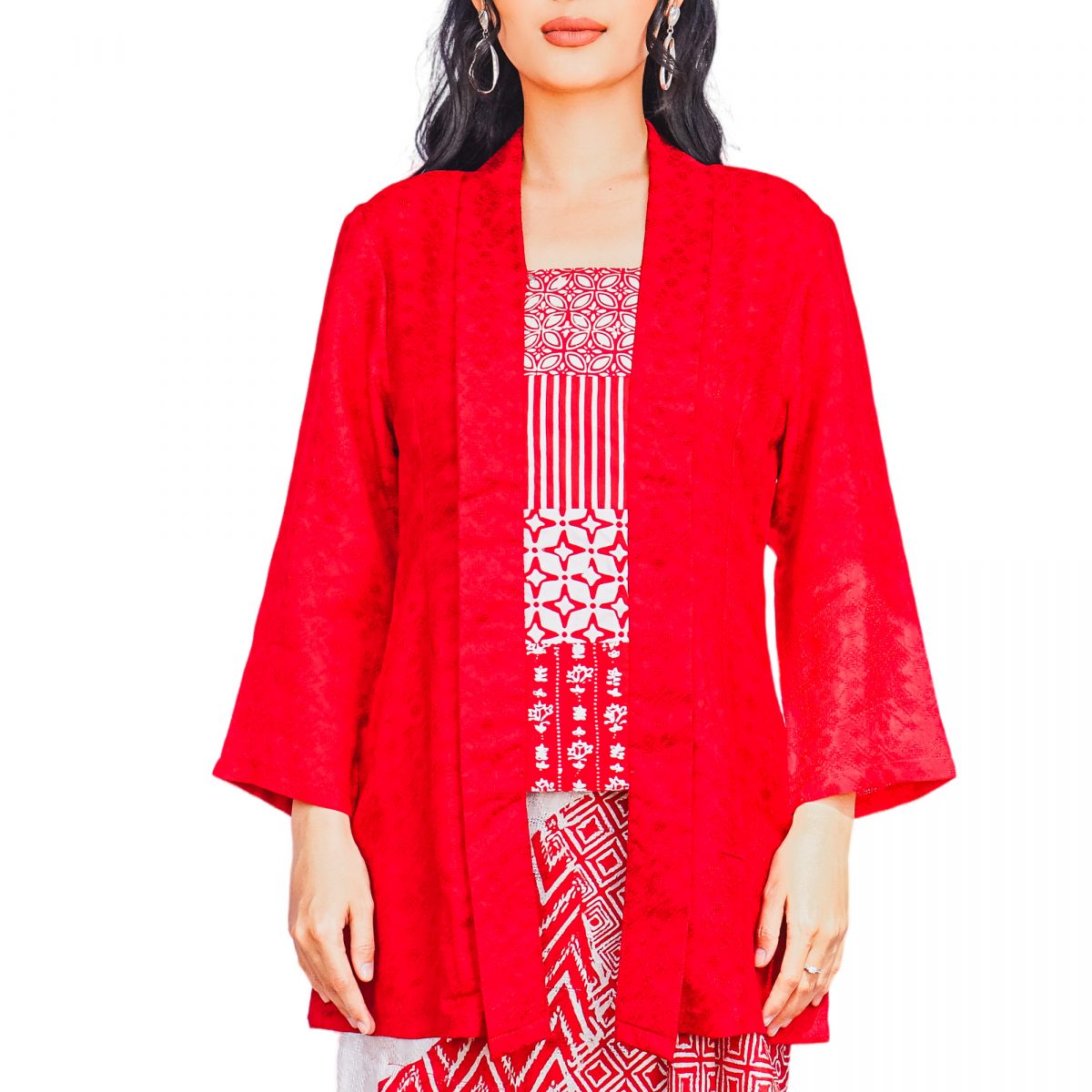 Eleanor Blouse Red - Image 2