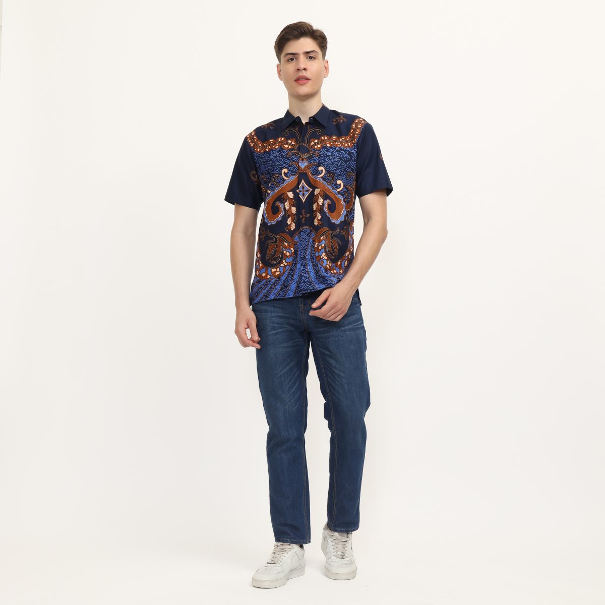 Dominic Shirt Navy - Image 8