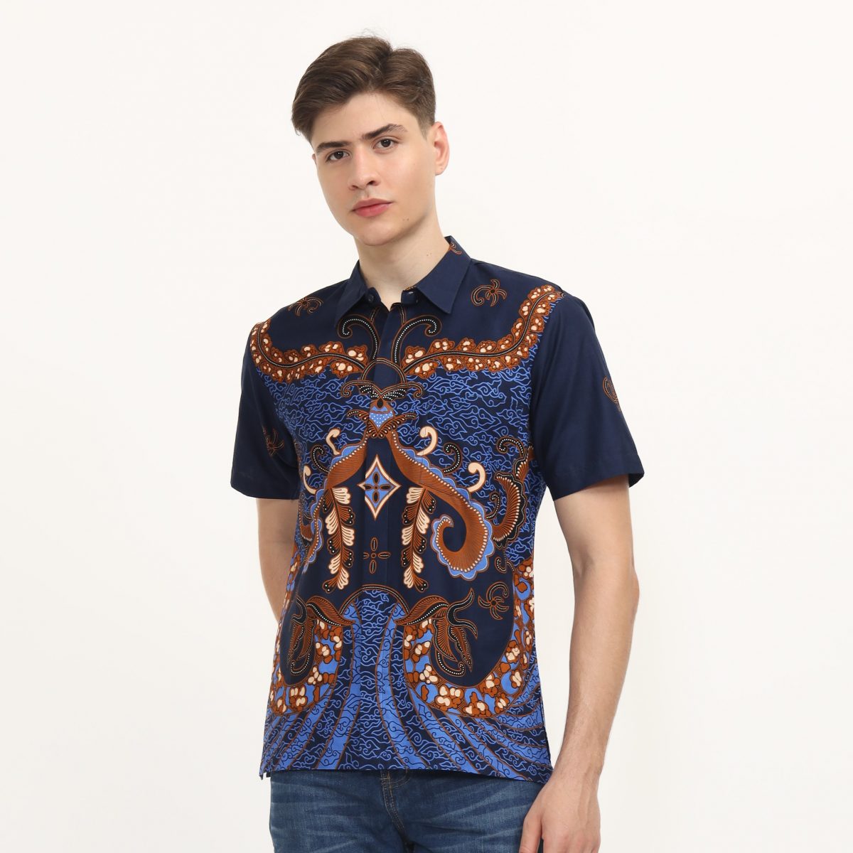 Dominic Shirt Navy - Image 3