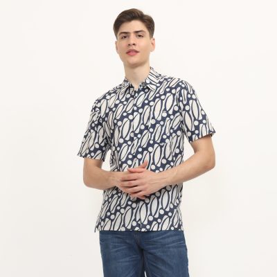 Nicco Shirt Parang Grey