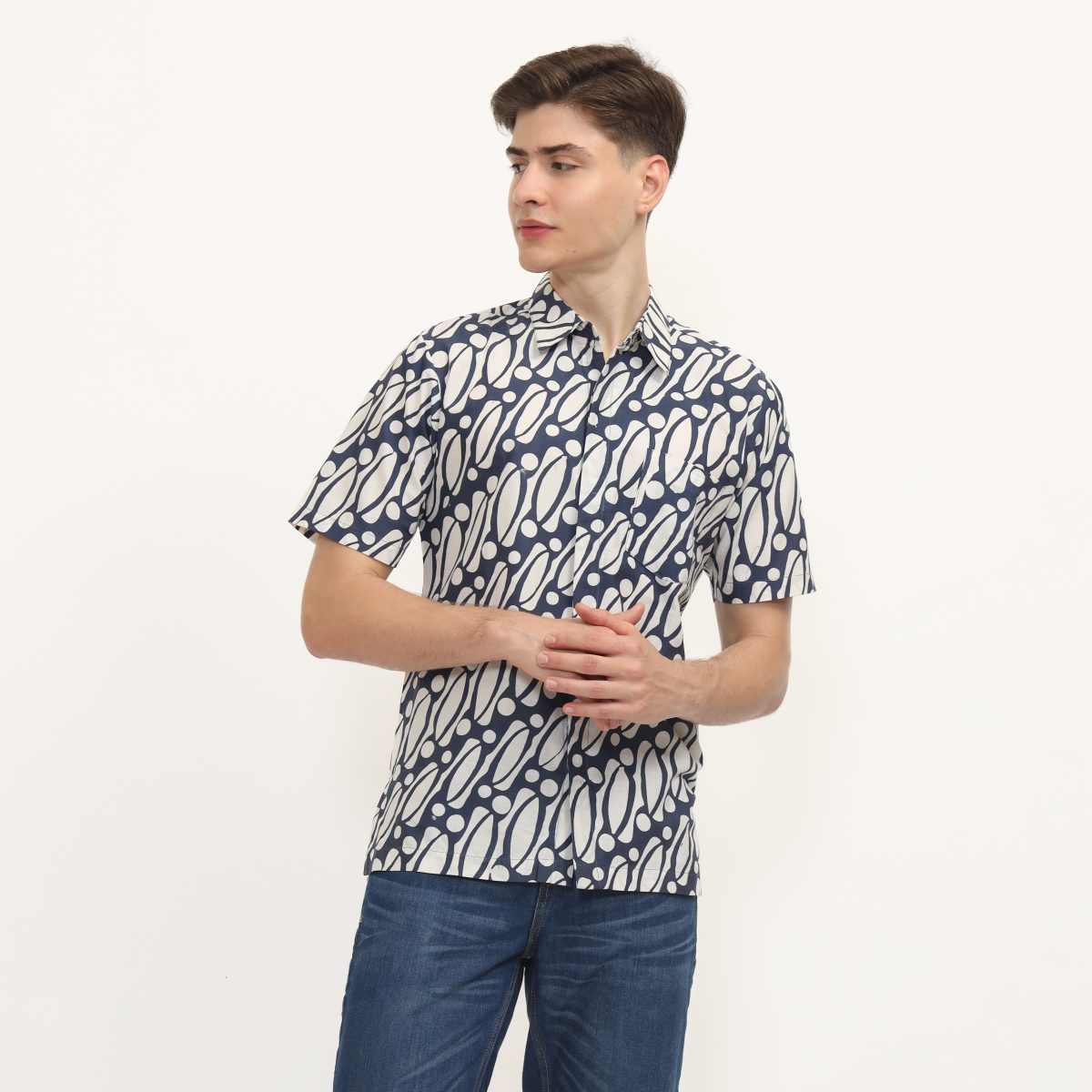 Nicco Shirt Parang Grey - Image 3