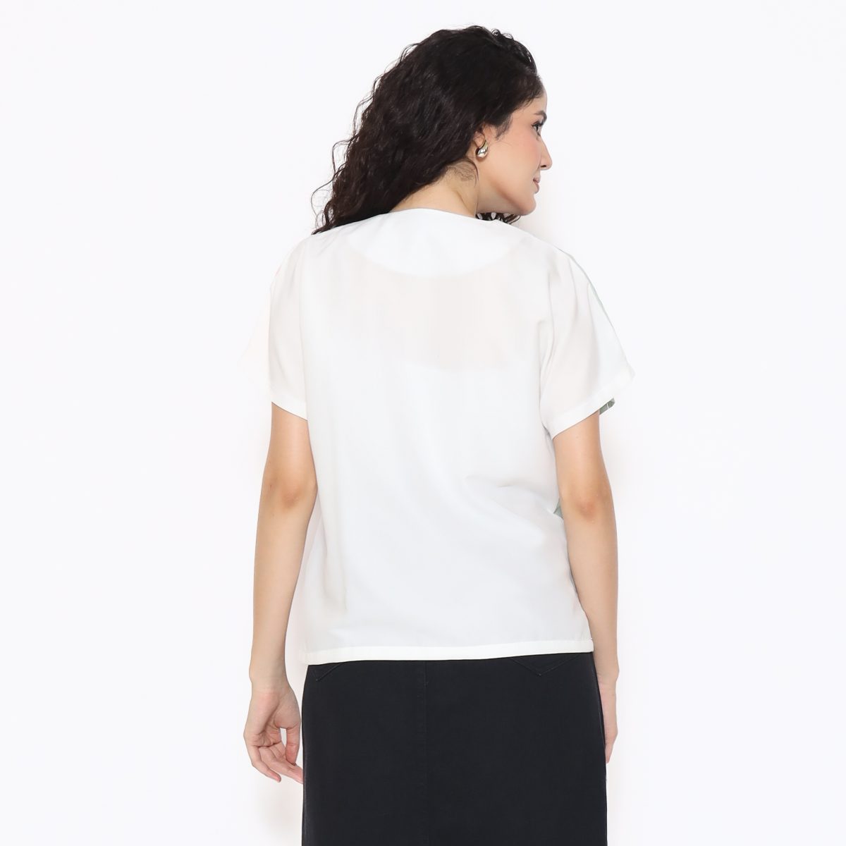 Novina Blouse Blue - Image 4