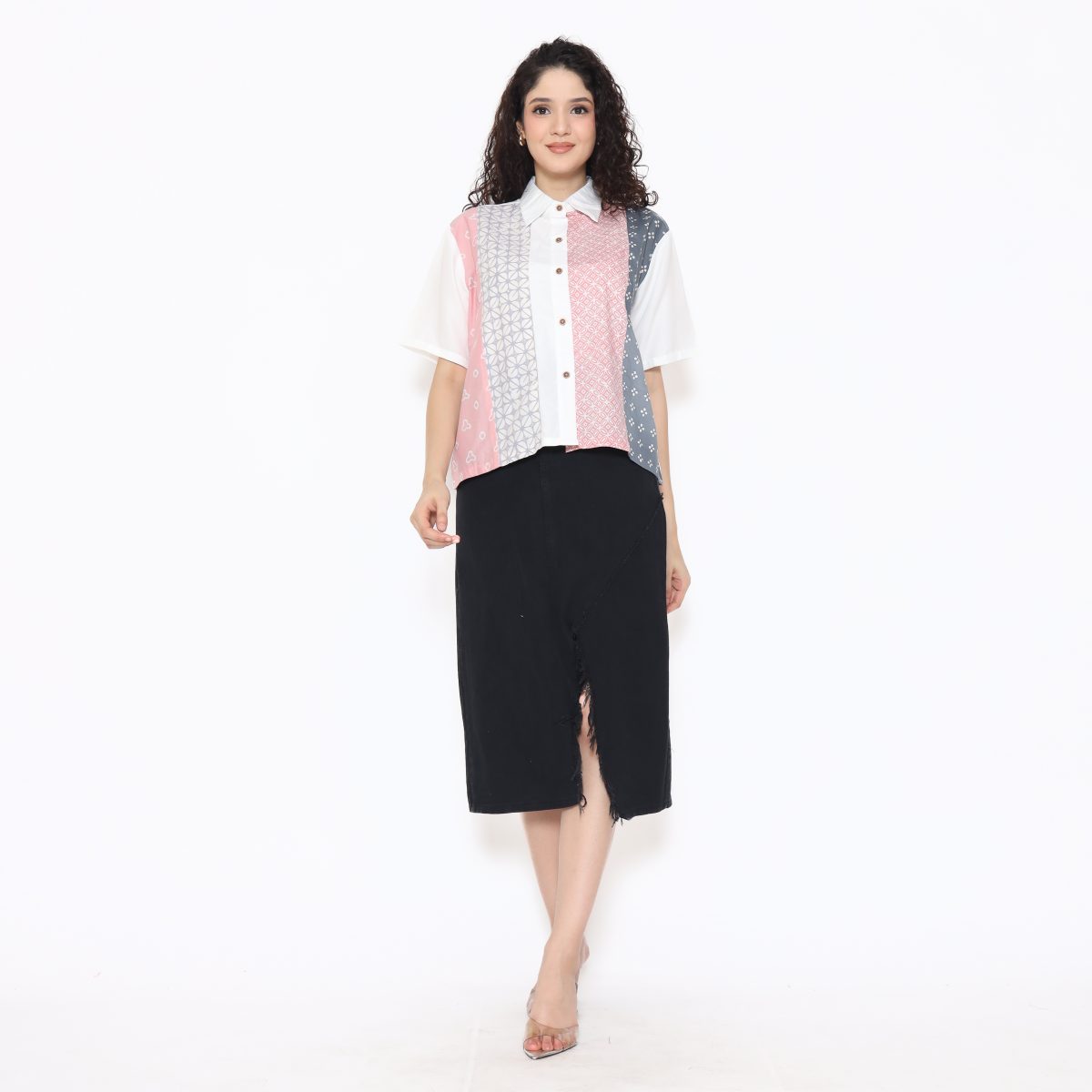 Purity Shirt Pink Grey - Image 8
