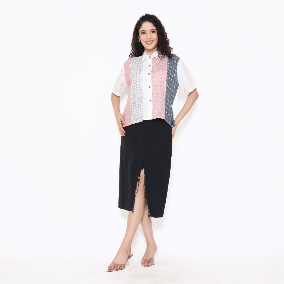 Purity Shirt Pink Grey - Image 7