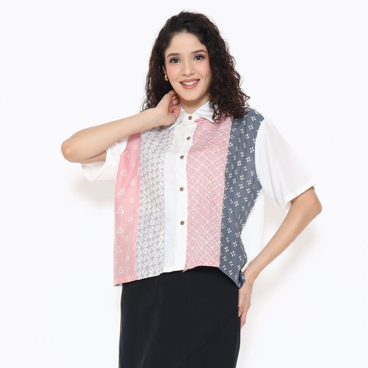 Purity Shirt Pink Grey