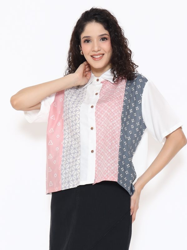 Purity Shirt Pink Grey