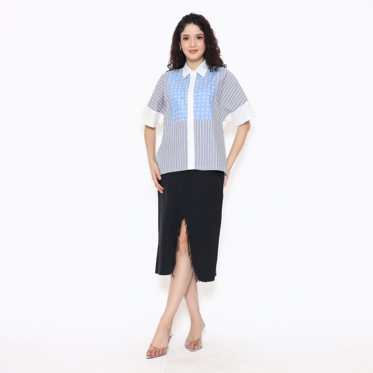 Scarlet Shirt Blue - Image 6