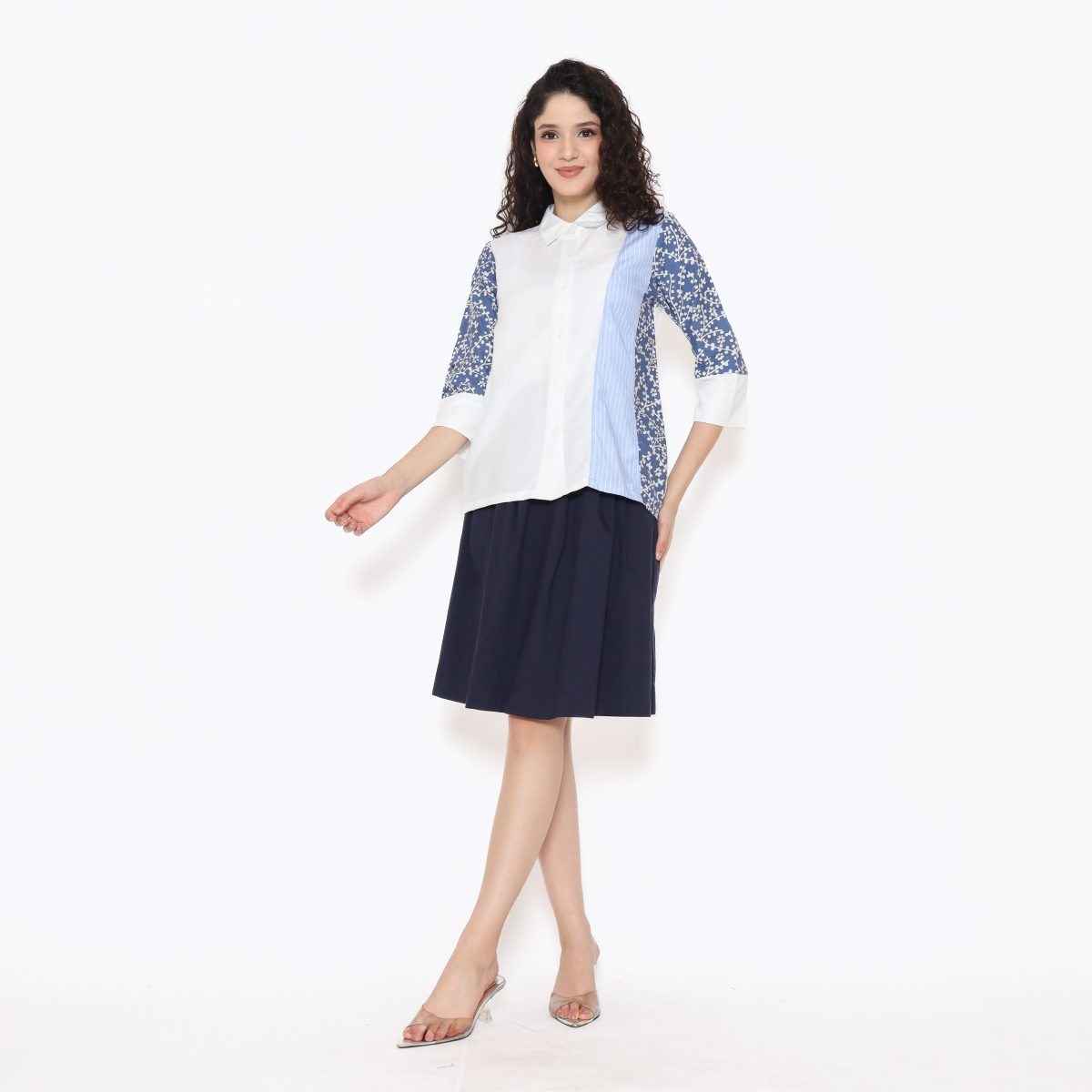 Clarine Shirt Blue - Image 5