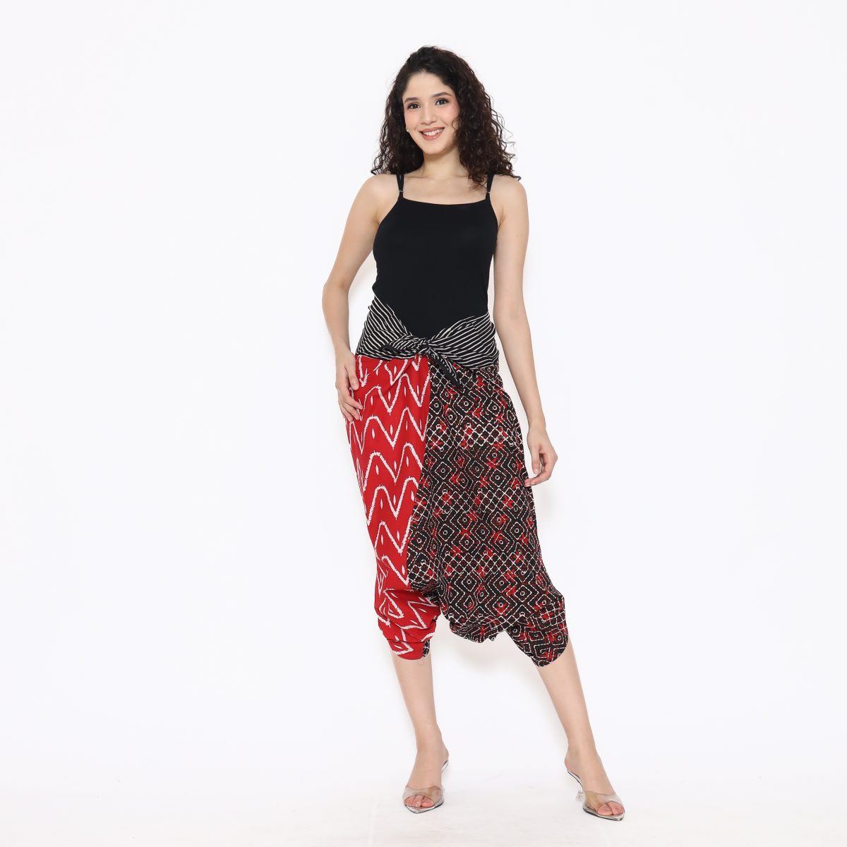 Mentari Pants Black Red - Image 6