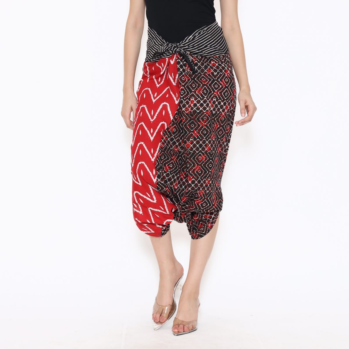 Mentari Pants Black Red - Image 4