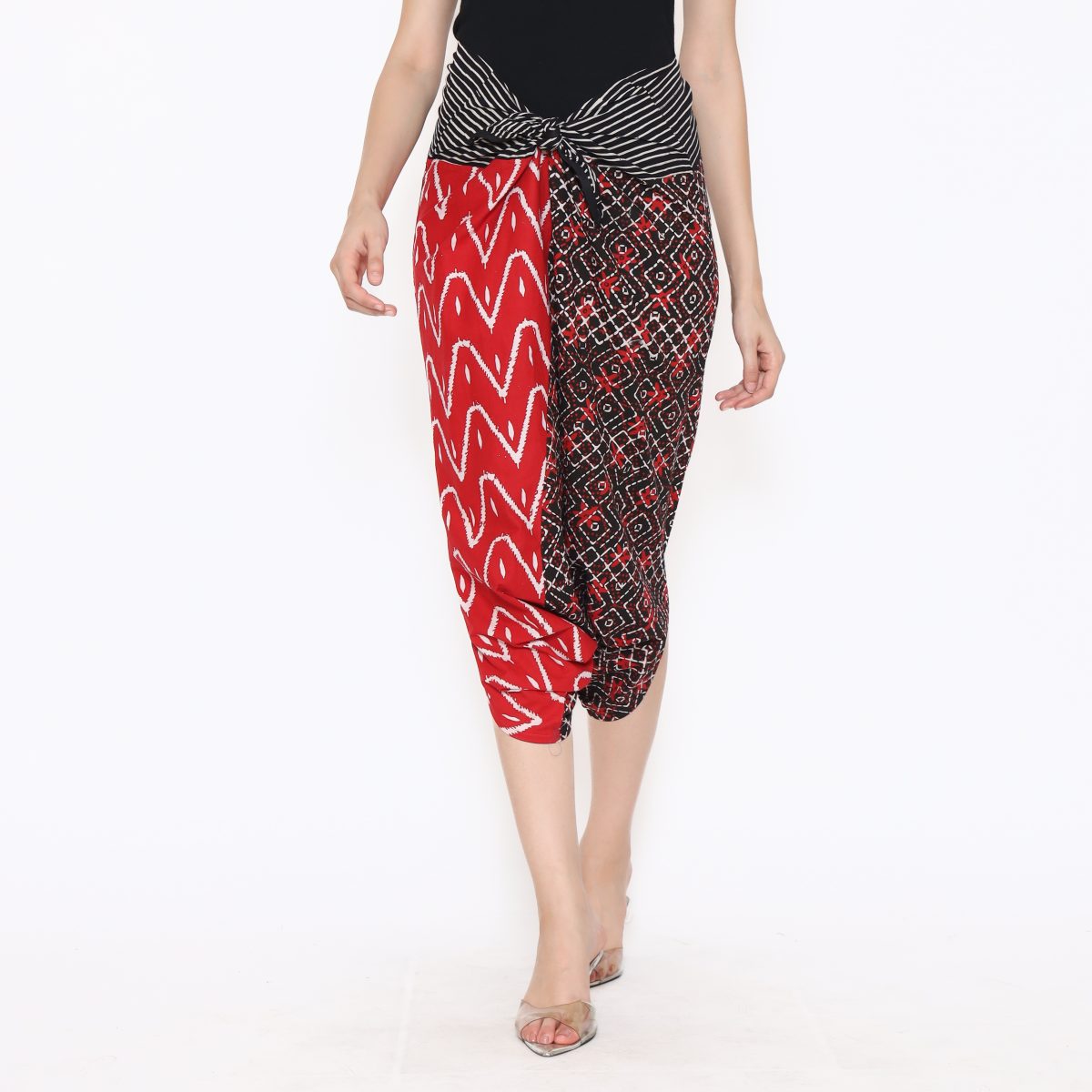 Mentari Pants Black Red