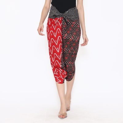 Mentari Pants Black Red