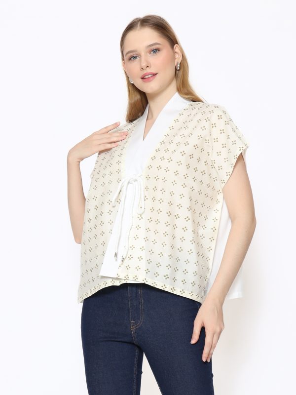 Everly Blazer Cream Olive