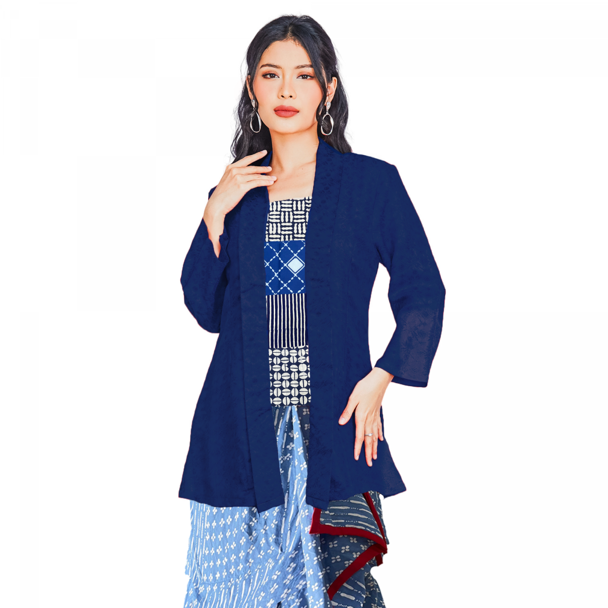 Eleanor Blouse Navy