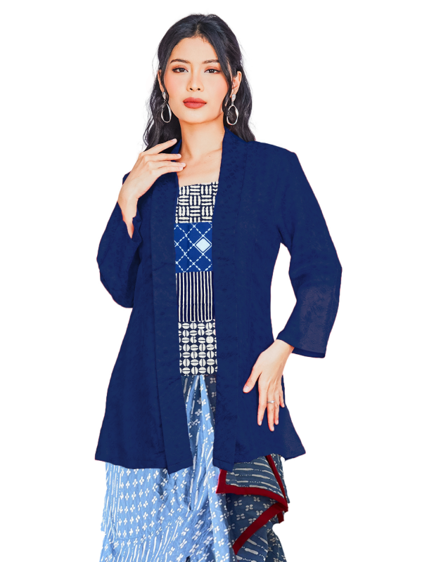 Eleanor Blouse Navy