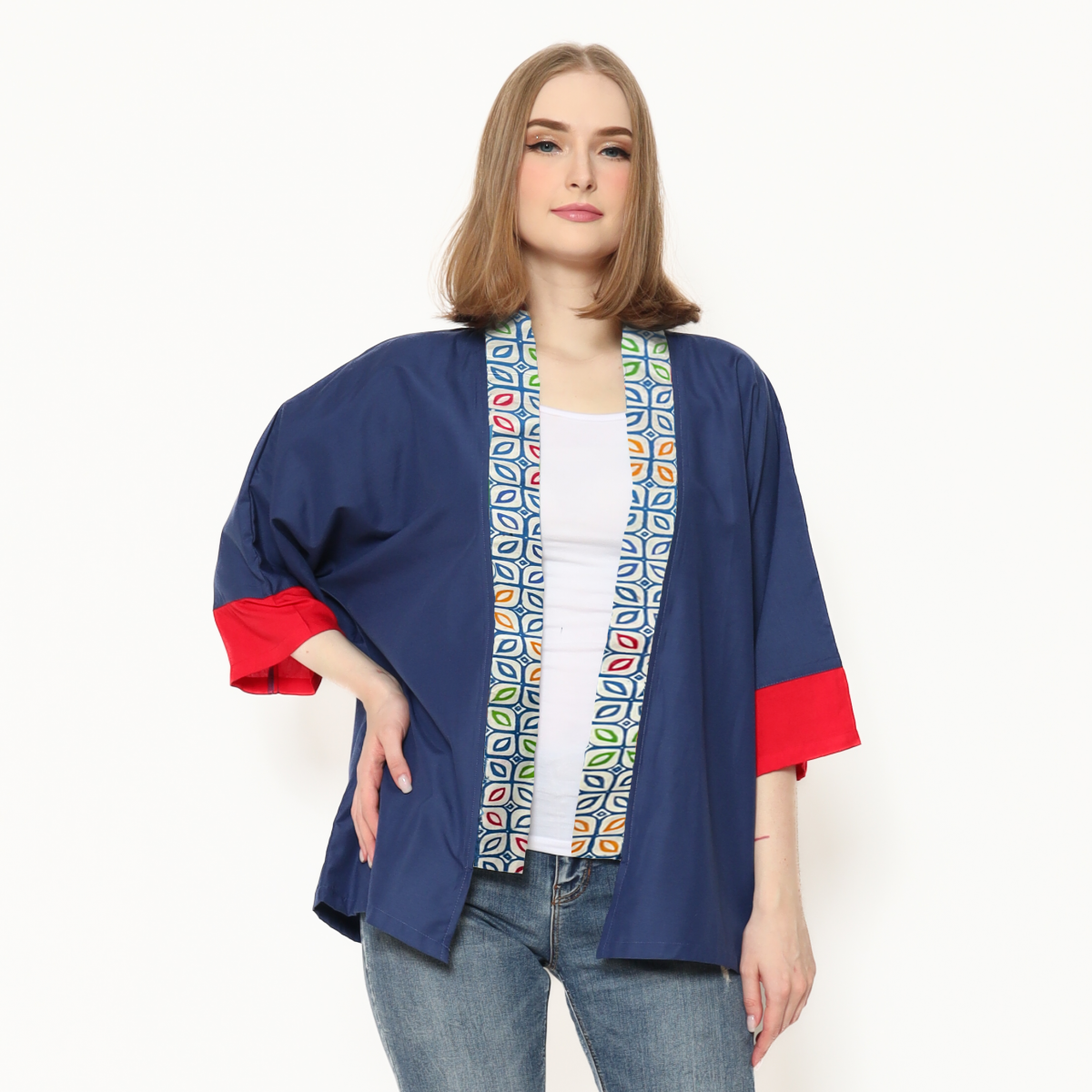 Christina Blazer Blue - Image 3