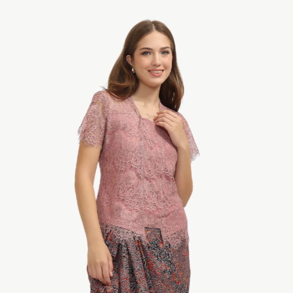 Kebaya Lace Dusty Pink