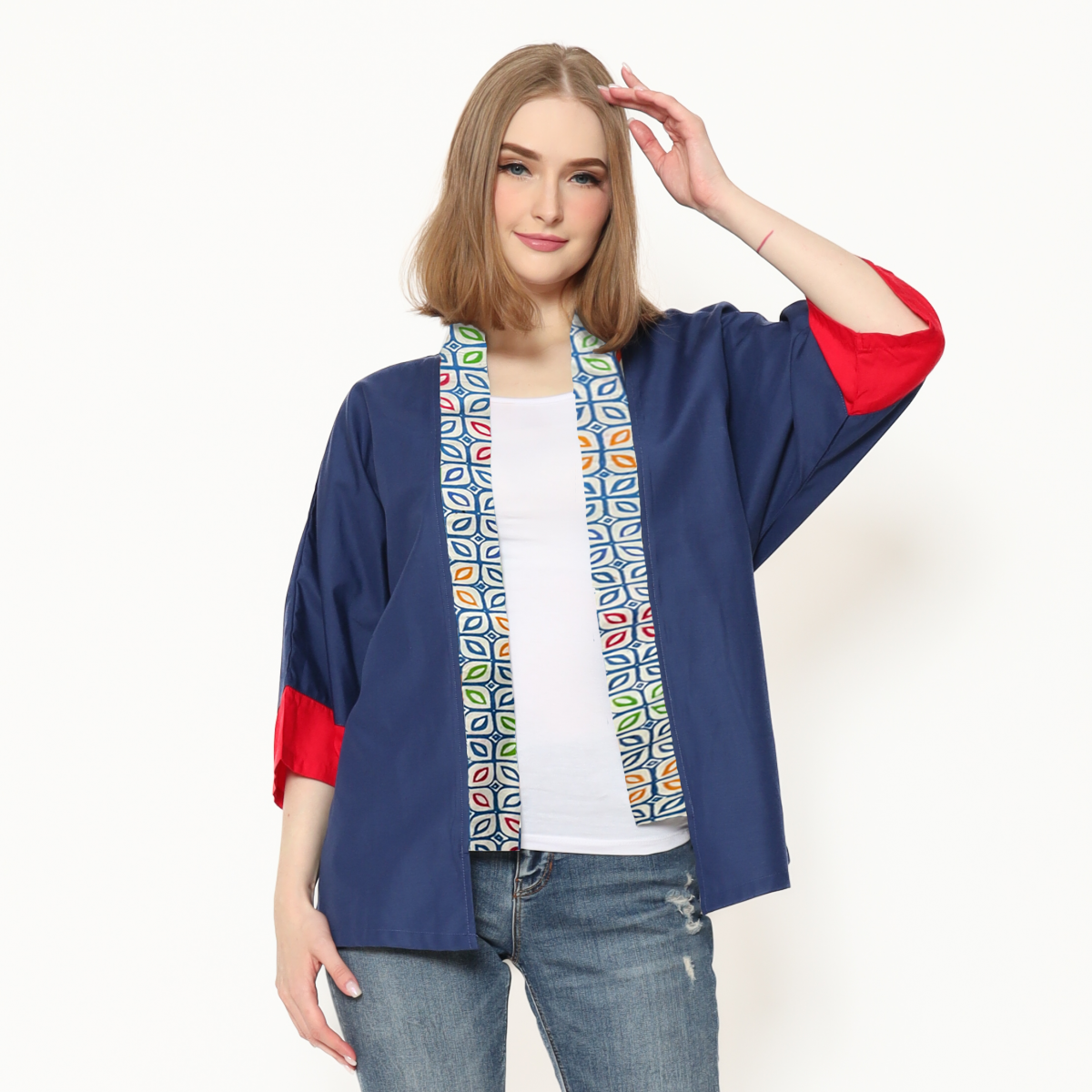 Christina Blazer Blue - Image 4