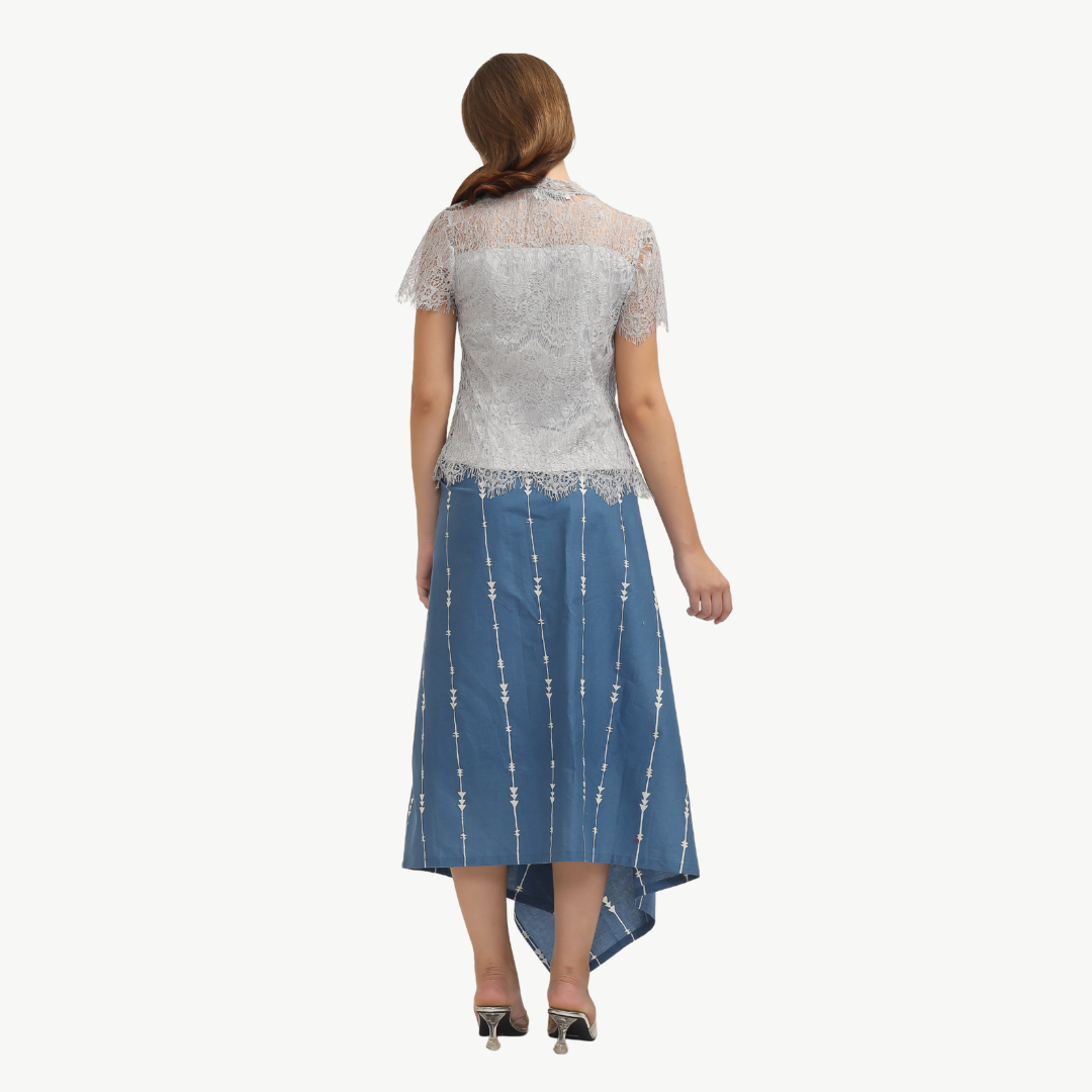 Kebaya Lace Grey - Image 5