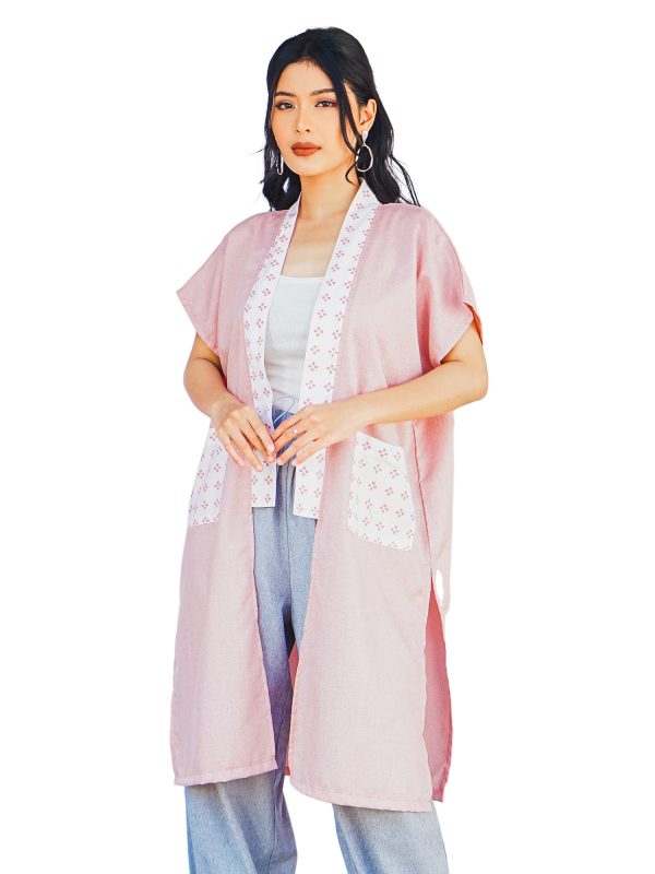 Ammy Blazer Cream Pink