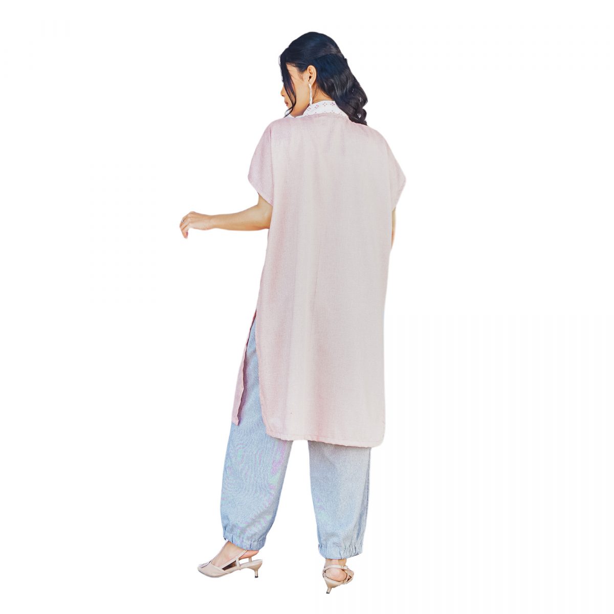 Ammy Blazer Cream Pink - Image 5