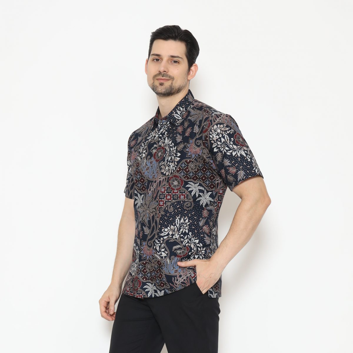 Kaysan Shirt Navy - Image 3