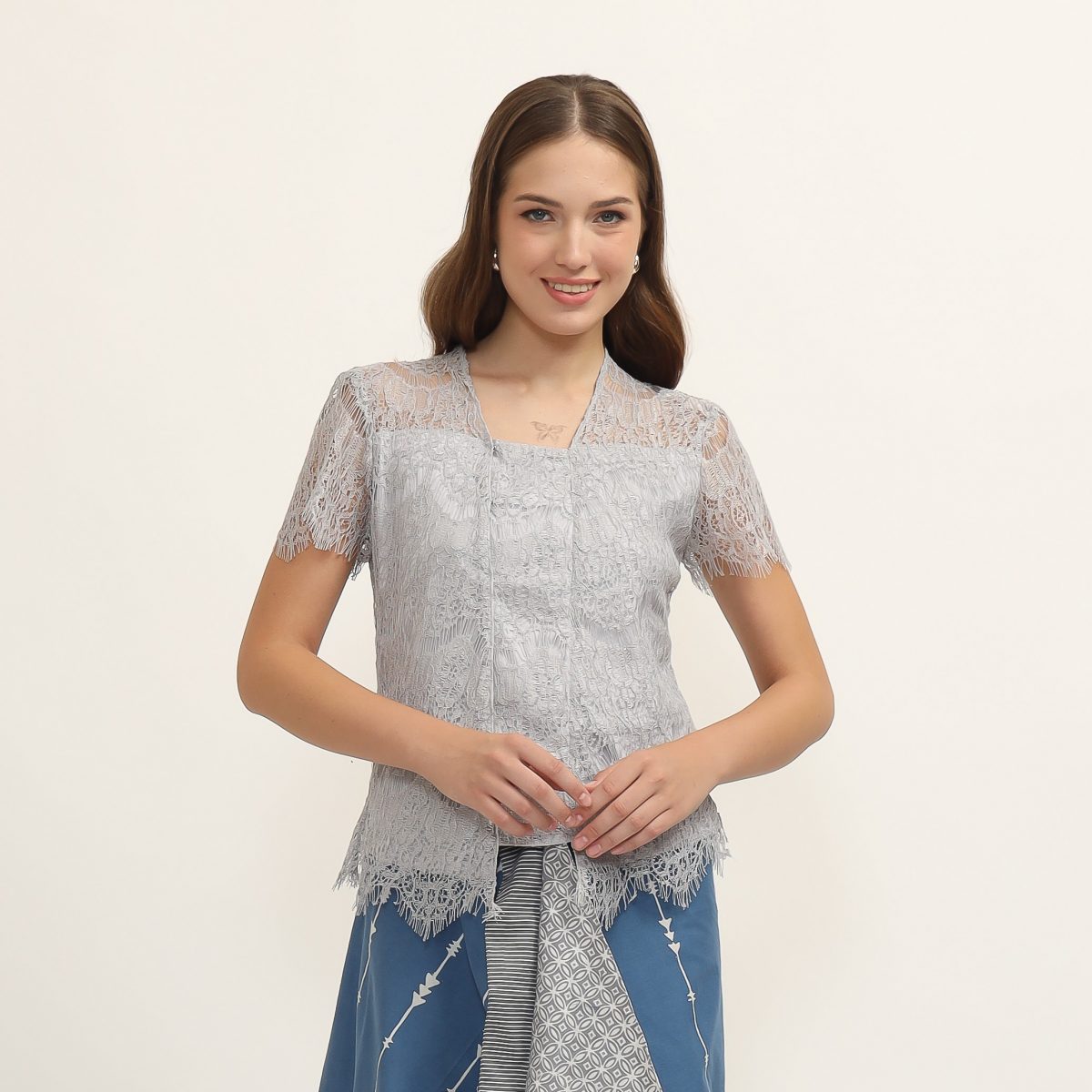 Kebaya Lace Grey