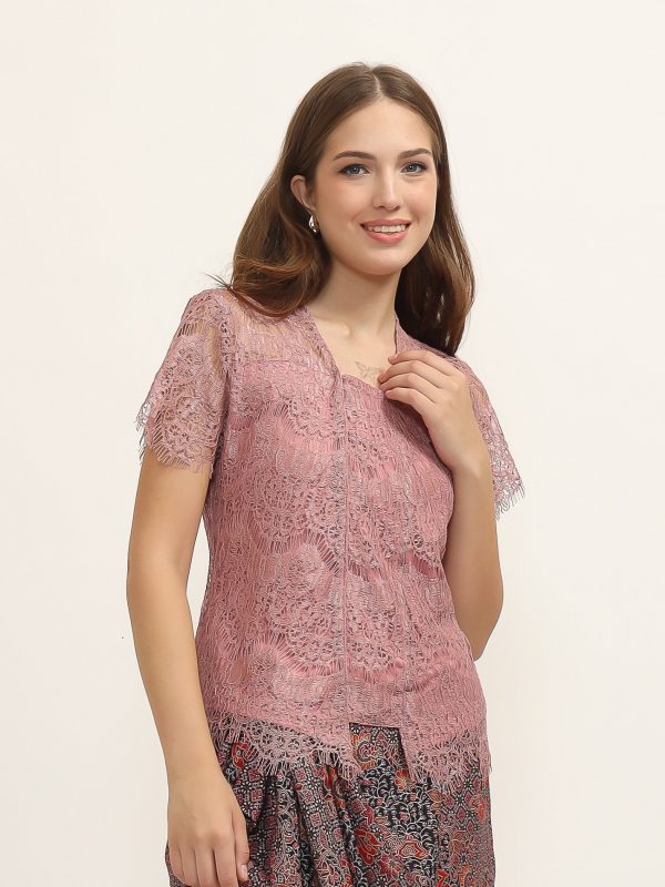 Kebaya Lace Dusty Pink