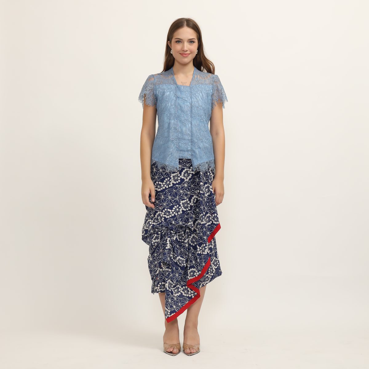 Kebaya Lace Blue - Image 6