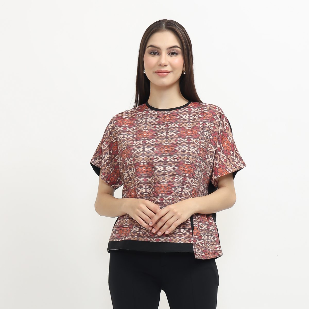 Laetitia Blouse Multi Red