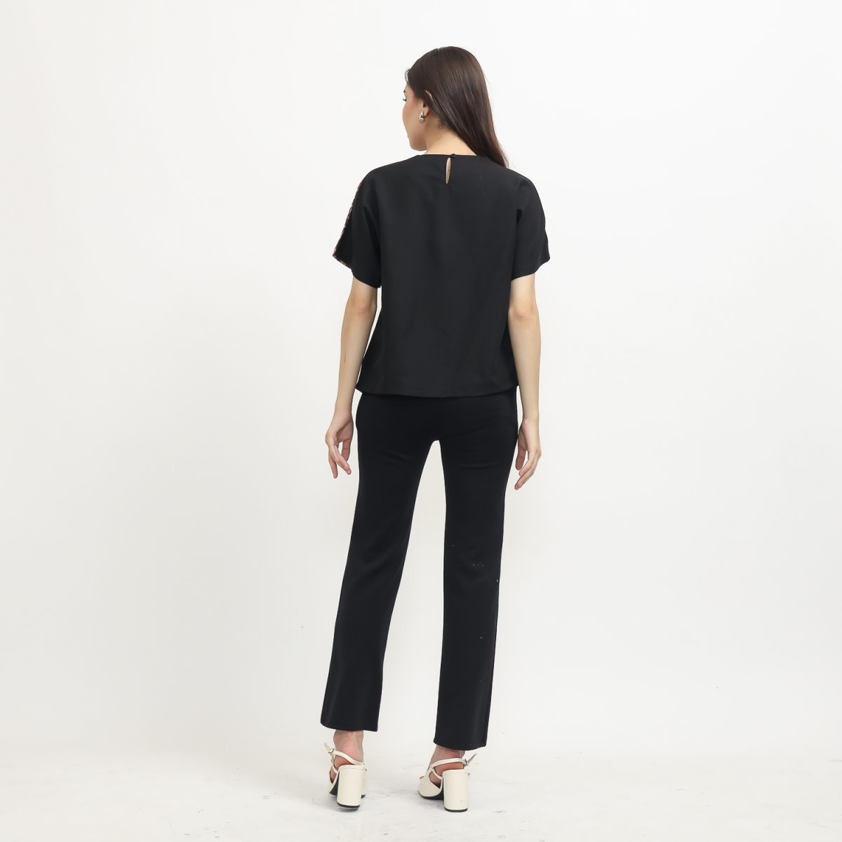 Laetitia Blouse Multi Red - Image 7