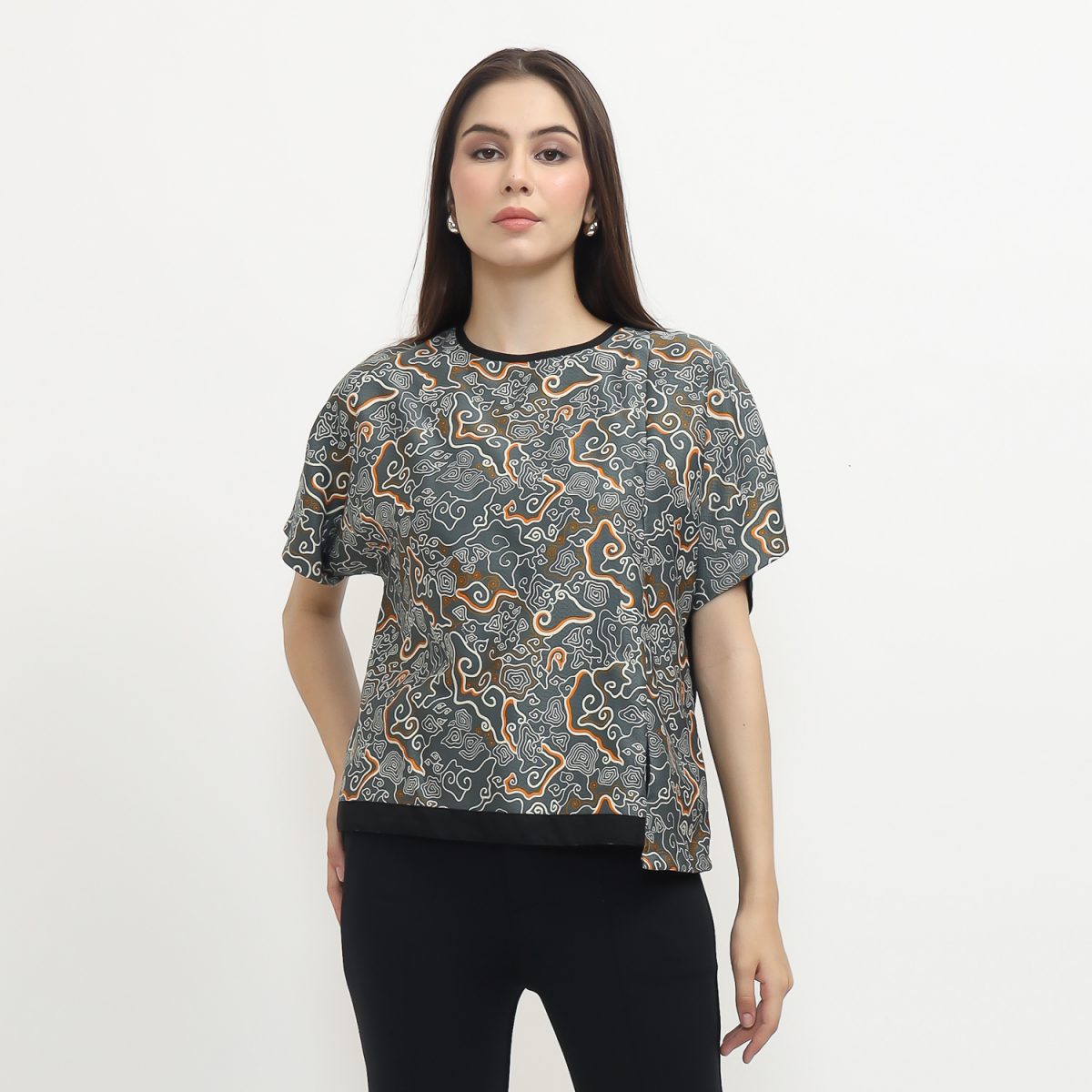 Laetitia Blouse Grey