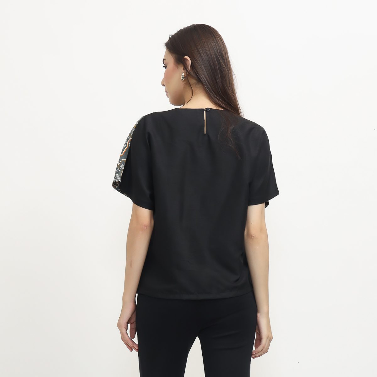 Laetitia Blouse Grey - Image 5