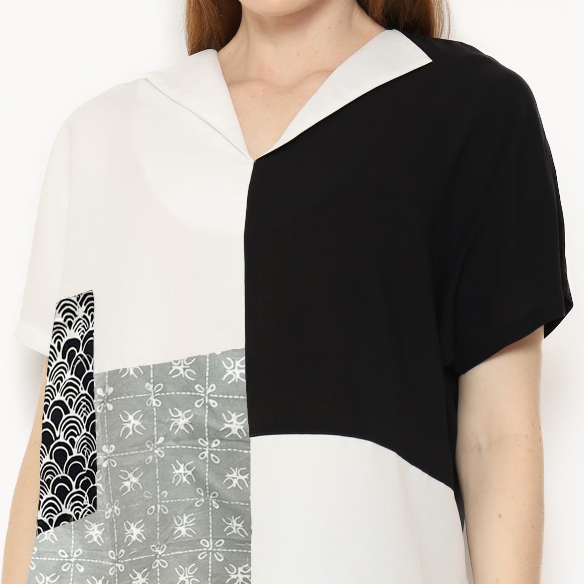 Lyla Blouse Grey - Image 2