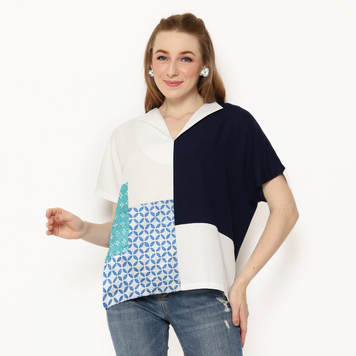 Lyla Blouse Blue